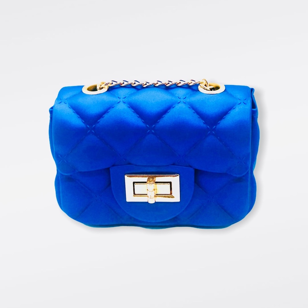 Cobalt blue mini bag